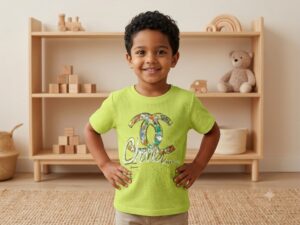 Kids' Premium Front & Back Print T-Shirt - Style 2