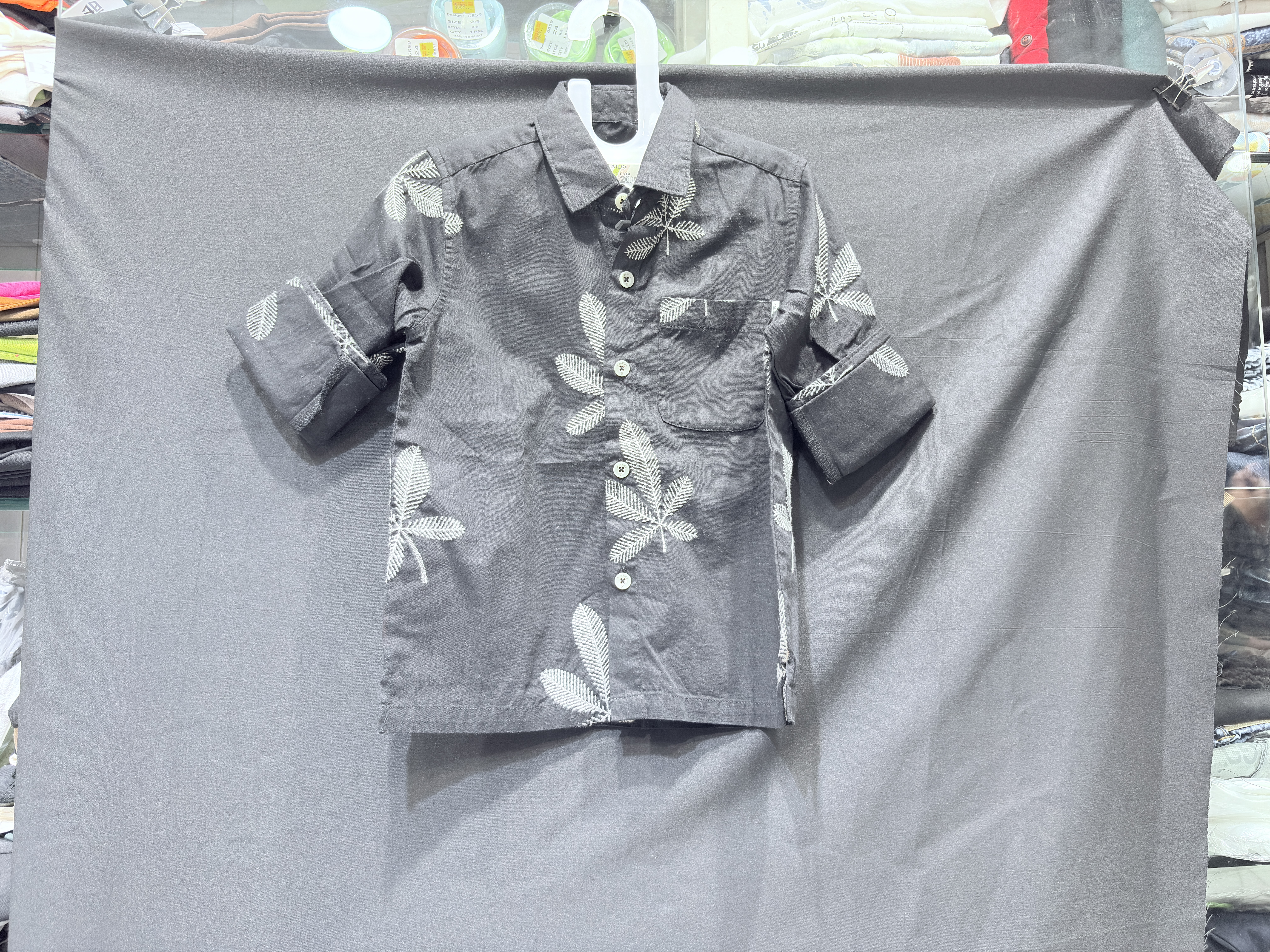Premium Boys Solid Casual Shirt | Soft Cotton Wear for 2-6 Years