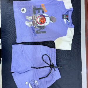 Kids Sporty Jersey & Shorts Set | Active Play Wear