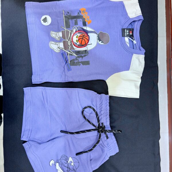 Kids Sporty Jersey & Shorts Set | Active Play Wear