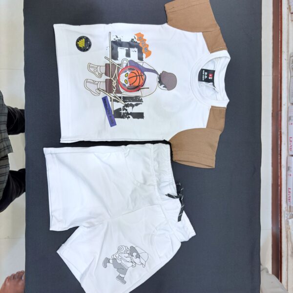 Boys Casual Graphic Tee & Shorts Set | Trendy Outfit