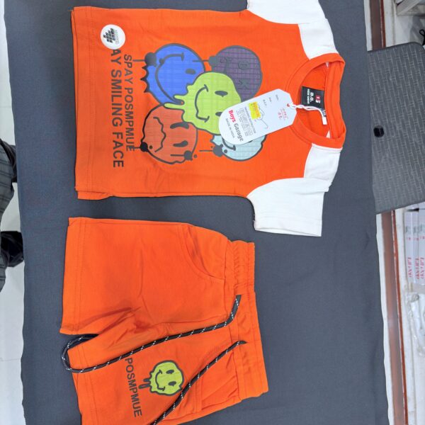 IMG_2478 Kids Urban Street Style Set | T-Shirt and Cargo Shorts