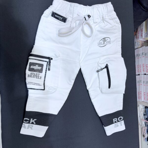 Boys Premium Multi-Pocket Cargo Pants | Urban Utility Style