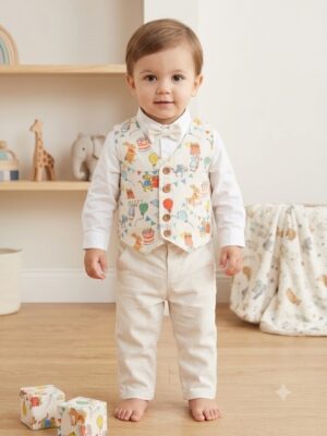 Men's Designer 3-Piece Set (Jacket, Shirt & Bottom) - Style 1